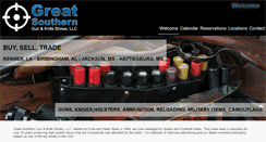Desktop Screenshot of greatsoutherngunshow.com